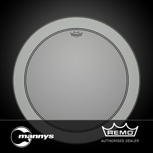 Remo P31322C2 Powerstroke P3 Clear Bass Drumhead, 22" w/ Falam Patch