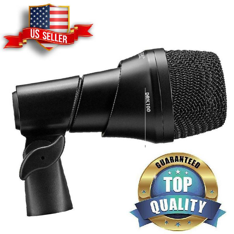 Mic For Bass/Kick Drum DRK100 New+Microphone Clip kit From