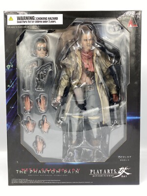 Play Arts Kai Metal Gear Solid V The Phantom Pain Ocelot Sealed nt Solid Snake