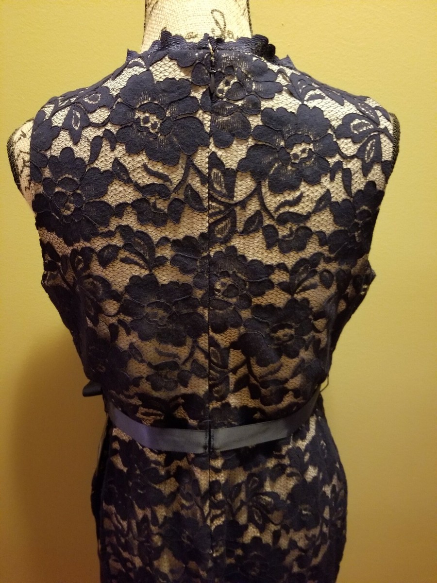 fall colors wedding guest dress Mariana Yellow Lace Bust Midi Dress - US 6 main image 1