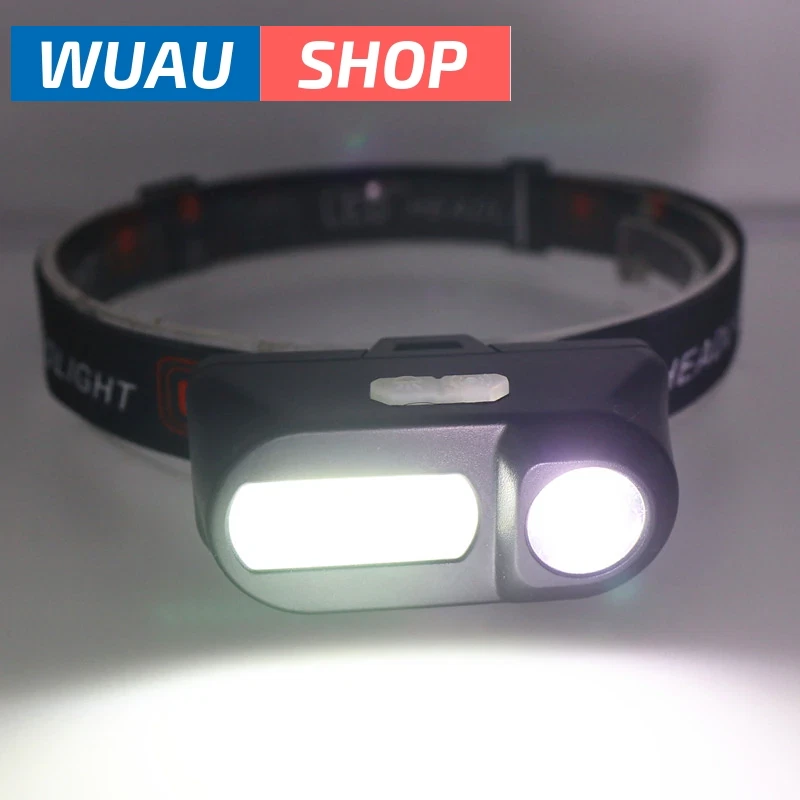 Linterna LED Frontal de Cabeza 1500 Lumen Camping Pesca Senderismo Noche Oscuro - Imagen 4 de 4