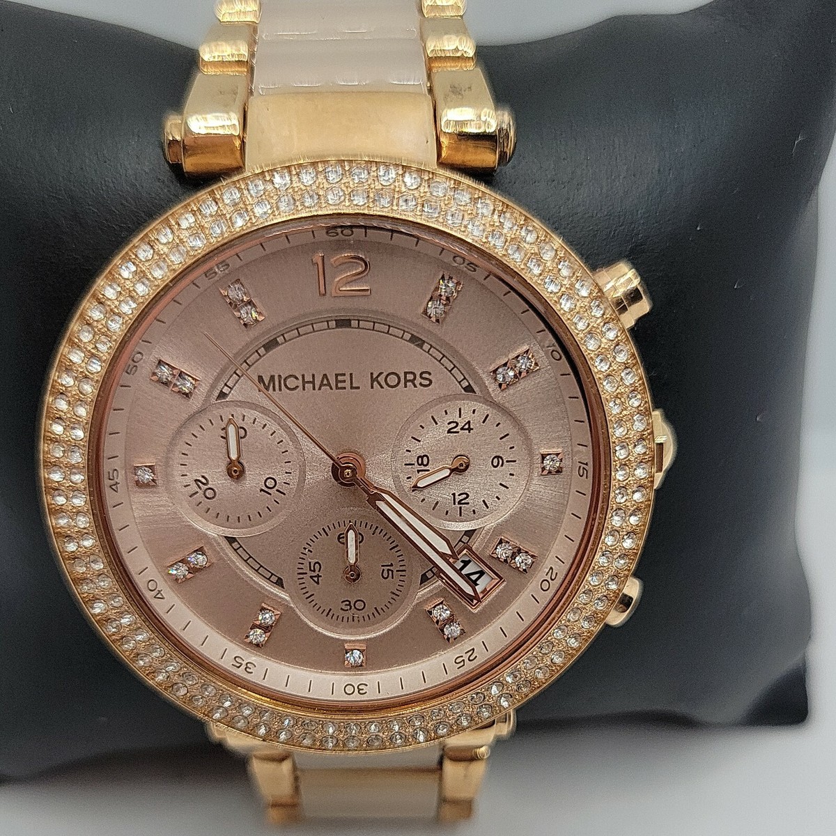 Michael Kors Parker MK5896 Womens Stainless Steel Analog 
