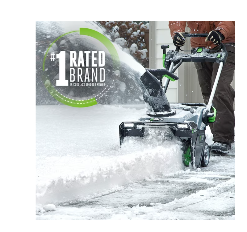 EGO POWER+ 56V 21in Push Cordless Electric Snow Blower, No Battery and