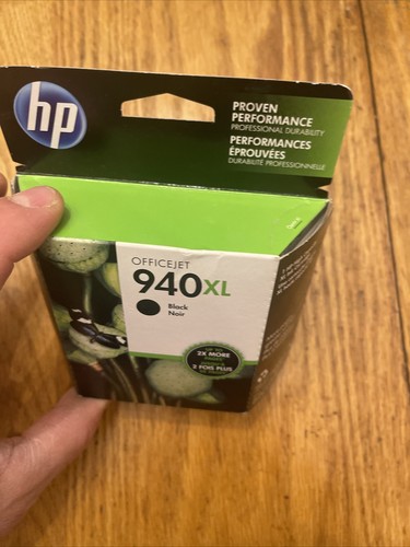 NEU HP 940XL SCHWARZ Standard Tintenpatrone C4906AN #140 datiert Juni 2016 - Bild 2 von 5