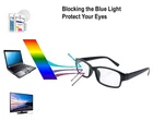 2 x Slim Unisex Reading Glasses Designer Vision Anti Glare Blue Light Computer