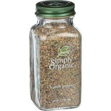 Simply Organic Lemon Pepper 3.17 oz Jar