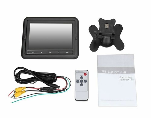 Ultra Thin 7" LCD Color 2 Video Input Car Rear View Headrest Monitor 1024X600 - Picture 12 of 12