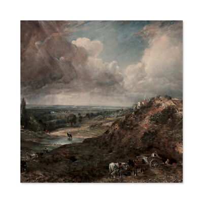 Constable Branch Hill Pond Hampstead Wandbild Leinwanddruck 24 x 24 Zoll