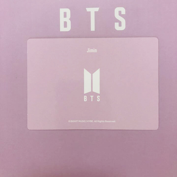 BTS OFFICIAL MERCH BOX #7 Photo Card JUNGKOOK V JIMIN JIN SUGA J