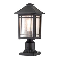 AußEnleuchte Sockelleuchte Wegelampe Gartenlampe Pollerleuchte Aluminium Glas