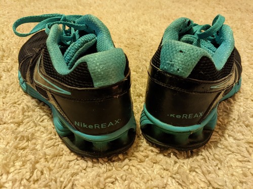 Nike Reax Women's Running Shoes Size 8 Rocket Black Teal 454175-004 No Box 2011 - Picture 5 of 13