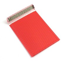 6x9'' RED POLY BUBBLE MAILERS COLORS HIGH QUALITY 