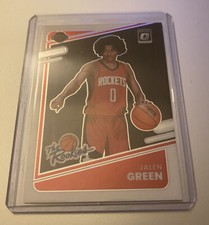 2021-22 Panini Donruss Optic JALEN GREEN The Rookies #2  RC