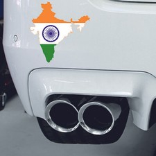 Sticker car map flag vinyl Laptop wall decal macbook India Indian Flag