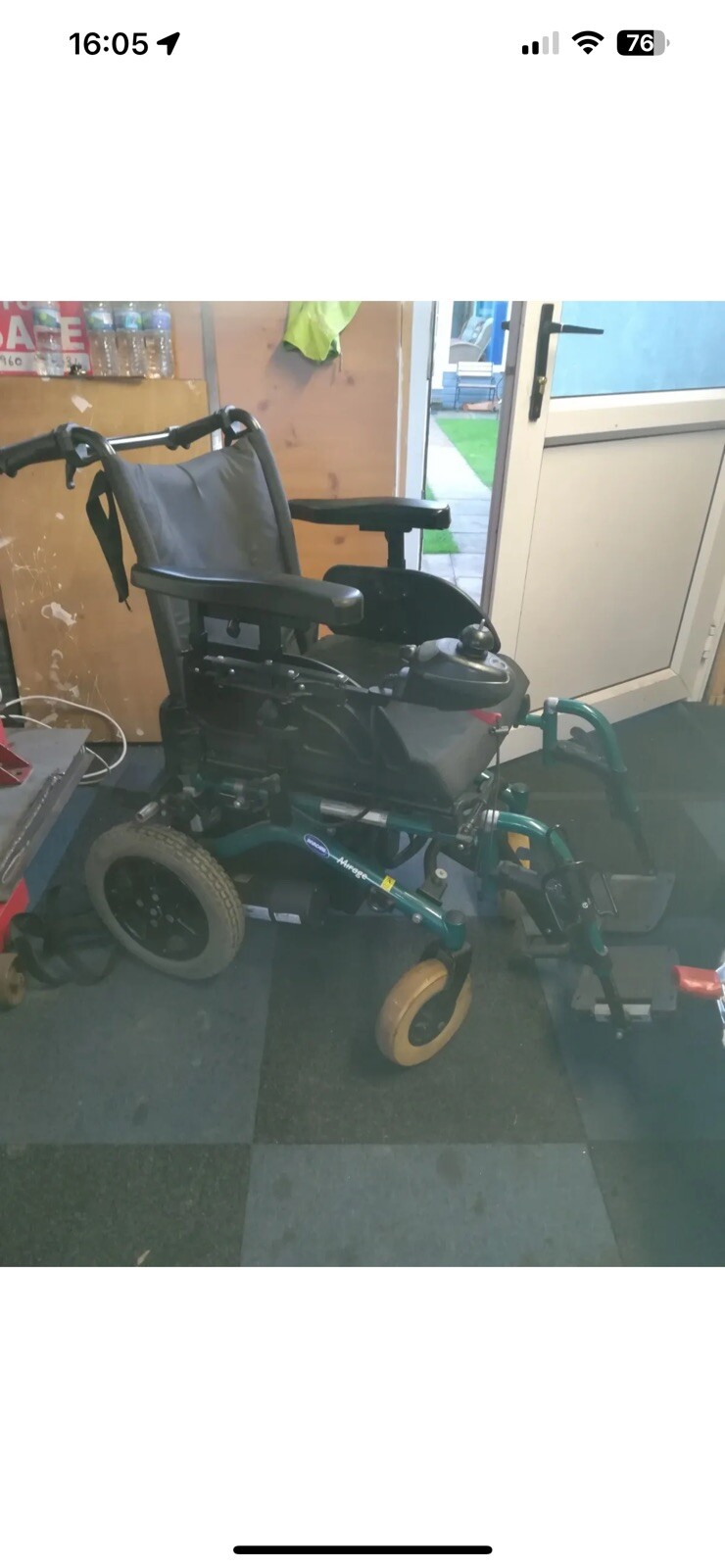 Invacare Mirage Electric Wheelchair Joystick Operated eBay