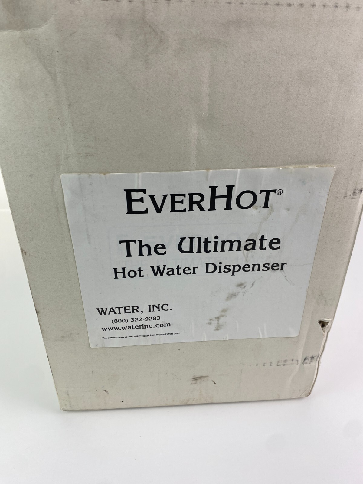 Water Inc Everhot The Ultimate Hot Water Dispenser Steel Tank eBay