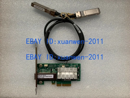 Mellanox MCX311A-XCAT CX311A ConnectX-3 EN 10G Ethernet 10GbE SFP+ PCI-E + Cable