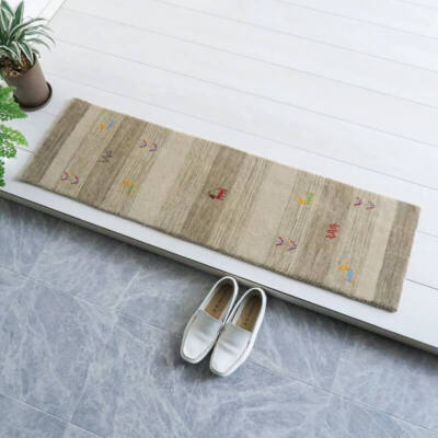 Harmony Hue Rug - Handmade carpet area rug Size 116cm×33cm