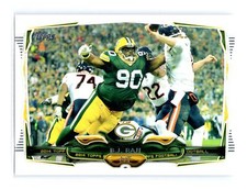 2014 Topps Football #79 B.J. Raji Green Bay Packers