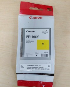 Genuine-Canon-PFI-106-YE-Ink-Cartridge-Yellow-6624B001-AA-New