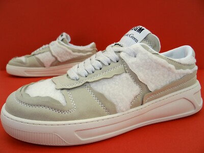 MSGM sneaker low sneakers running shoes men's shoes size 42 ecru