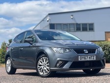 2017 Seat Ibiza 1.0 TSI 95 SE 5dr Hatchback Petrol Manual 48k Miles FSH 2 Keys