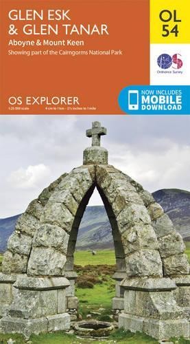 Ordnance Survey Unisex Noa Explorer Map Of Glen Esk And Glen Tanar - Image 9