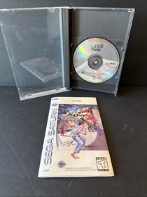 Street Fighter Alpha: Warriors' Dreams - Sega Saturn NTSC US Game CIB & Reg Card