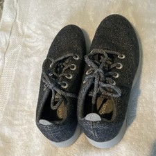 Allbirds Gray Wool Low Top Lace-Up Sneaker So...