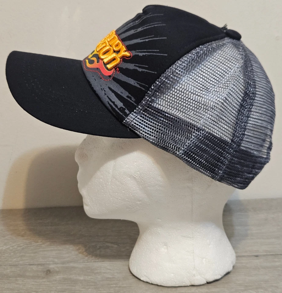 WWE Wrestlemania Randy Orton Trucker Sombrero Gris Muestra Sombrero Ajustable Nuevo de Lote Antiguo Sin Etiquetas Foto 3 de 4