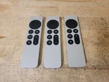 Lot of 3 Apple TV A2854 Siri Remote Control Lot READ DESCRIPTION