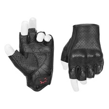 Superbike Men s Summer Motorcycle Gloves Fingerless Leather Motorcycle Cyc