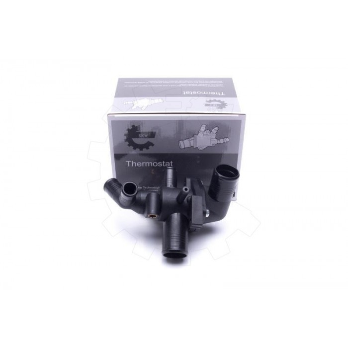 Boîtier thermostat BK3Q8A586AB résout les fuites de liquide sur Ford Tourneo
