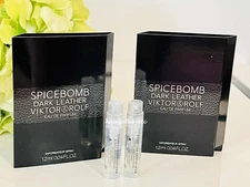 2 Viktor & Rolf Spicebomb Dark Leather EDP Perfume Samples FRESH