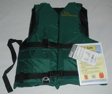 Kent Universal 30-52" Green Fishing Vest Wpockets