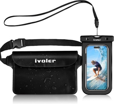 iPhone 17 Pro Max Wasserdichte Handytasche & Gürteltasche Set, IPX8 Dry Bag bis
