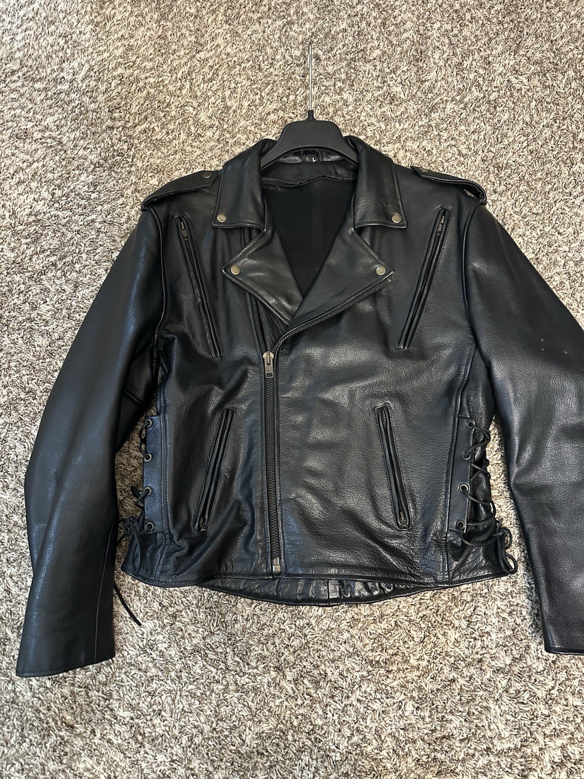 leather jacket - image 1