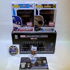 Funko Pop! Marvel Collector Corps Excl Captain America 693 Nick Fury 694