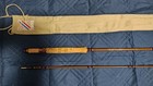 pezon et michel fiberglass fly rod parabolic 8' 6" 6 weight. — photo 1