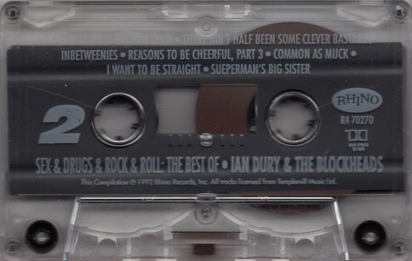 Ian Dury And The Blockheads - Sex & Drugs & Rock & Roll: The Best Of (Cass, Comp - Image 4 of 4