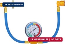 Ac Charge Hose With Gauge R134a Car Ac Refrigerant Recharge Hose Kit Come With