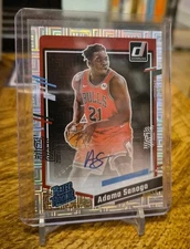 2023-24 Panini Donruss Choice Adama Sanogo Rated Rookie Autograph #260 Bulls