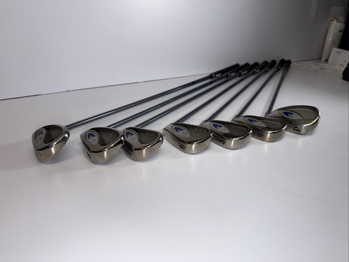 Callaway Hawkeye Tungsten Injected Titanium RH Iron Set 4 - 9 + PW Reg Flex