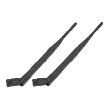 2Pcs Foldable Antenna ABS Wireless High Gain Antennas With SMA Female Thread