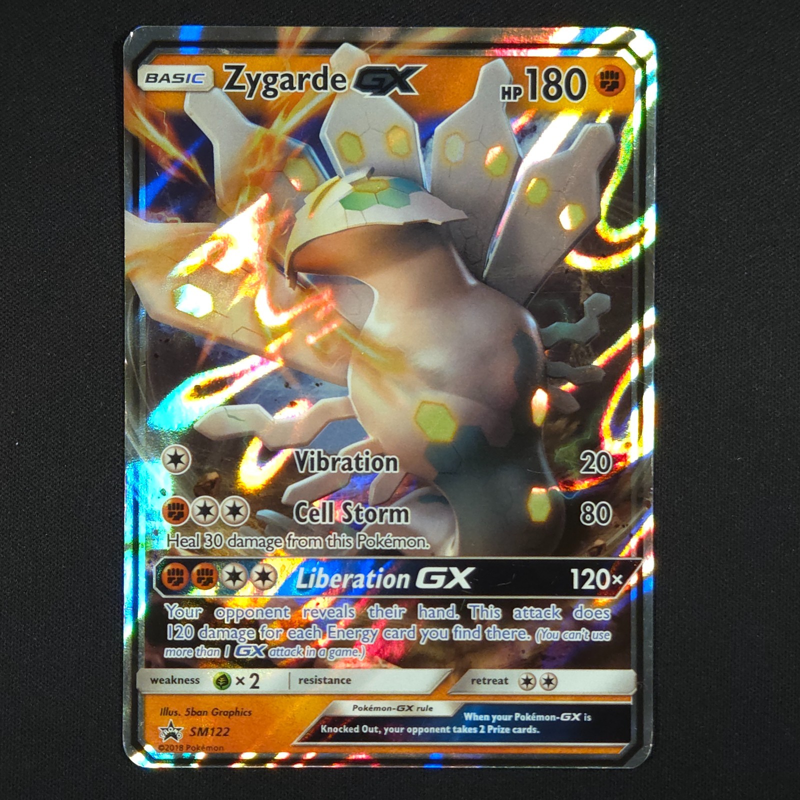 Zygarde GX SM122 - Black Star Promo - Pokemon Card