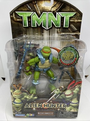 TMNT Teenage Mutant Ninja Turtles Alien Hunter Leonardo Playmates 2007 MintyRARE