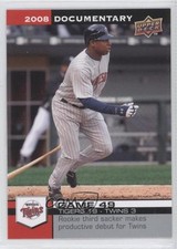 2008 Upper Deck Documentary Delmon Young #1369 0i1