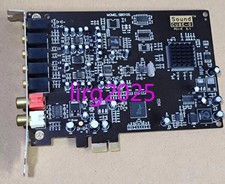 1pc used SB0105 5.1 Sound Card PCI-E