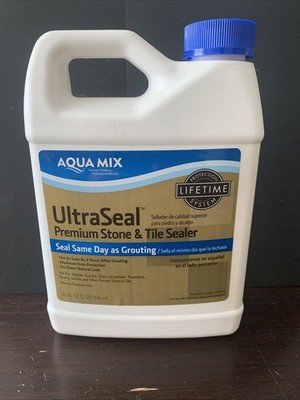 New Aqua Mix Ultra Seal Premium Stone & Tile Sealer 32 Fl Ounce 1 Quart Home