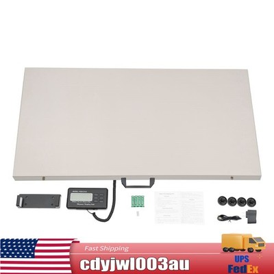 660LBS Large Digital Pet Scale Animal Veterinary Weight Dog Cat Pet Floor Scale